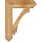 Ekena Millwork Imperial Arts and Crafts Rough Sawn Bracket w/ Offset Brace, Western Red Cedar, 8"W x 26"D x 34"H BKT0806X26X34IMP03RWR - alternate 2